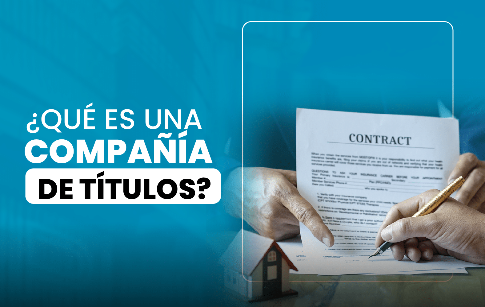 ¿Qué es una Compañía de Títulos?